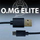 Latest Hak5 O.MG KEYLOGGER Cable USB A TO MICRO BLACK (LATEST
