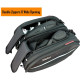 Niche Large-Sized Wheel Trolley Motorcycle Saddle Bag, Pannier