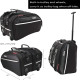 Niche Large-Sized Wheel Trolley Motorcycle Saddle Bag, Pannier