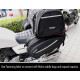 Niche Motorcycle Tail Bag Travel Luggage, Weather Resistant