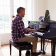 Mechanical Metronome Black/Loud Sound Piano Drum Violin Guitar