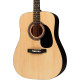 Rogue RA-090 Dreadnought Acoustic Guitar Natural