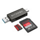 BlitzWolf® BW-CR1 Type-C SD/TF Card Reader USB3.