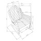Better Homes & Gardens Azalea Ridge Outdoor Wicker Rocking