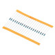 2600pcs 130 Values 1/4W 0.25W 1% Metal Film Resistors Assorted